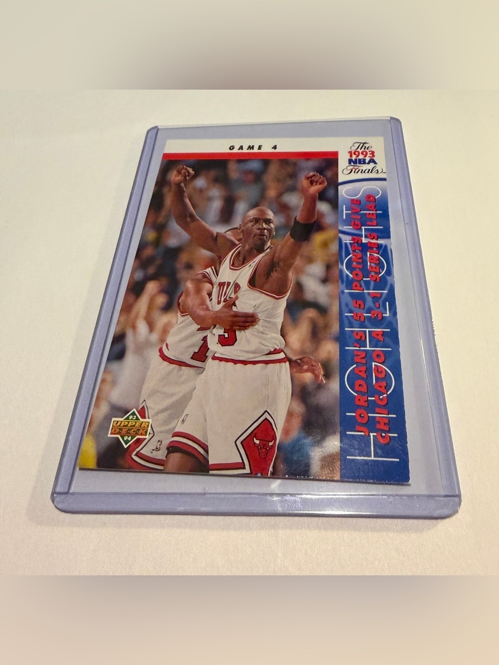 Michael Jordan 1993 Upper Deck Basketball Card # 201 Vintage Collectible